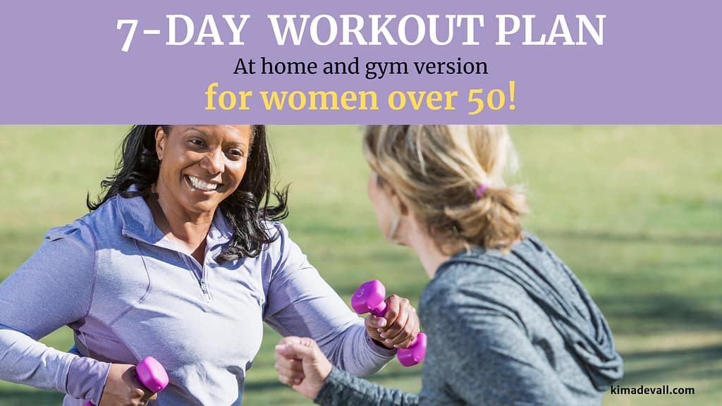 7-day at-home and gym training plan